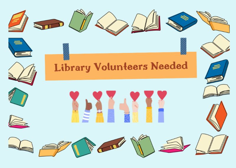 Library Volunteers Needed - Best Sunset Arts in 8K